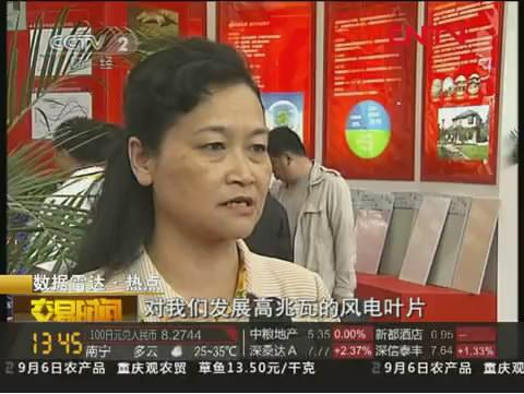 中央电视台财经频道报道beat365体育官方网站“三新”产业